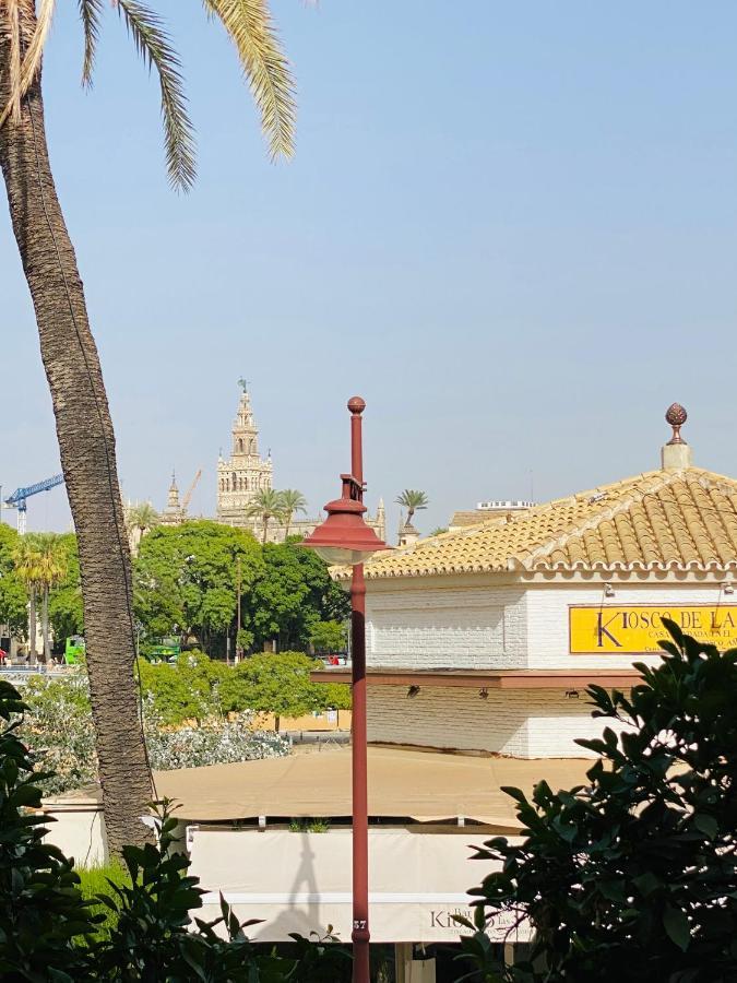 Betis A La Orilla Del Guadalquivir & Vistas A La Giralda Apartamento Sevilha Exterior foto
